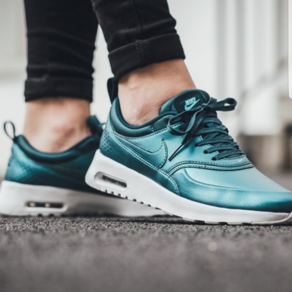 Nike Shoes - Nike Air Max Thea Metallic Teal